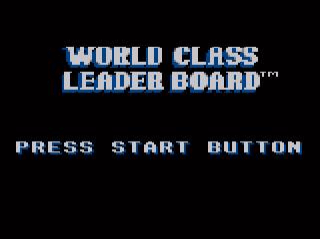World Class Leader Board Golf screenshot 3 for Sega Game Gear